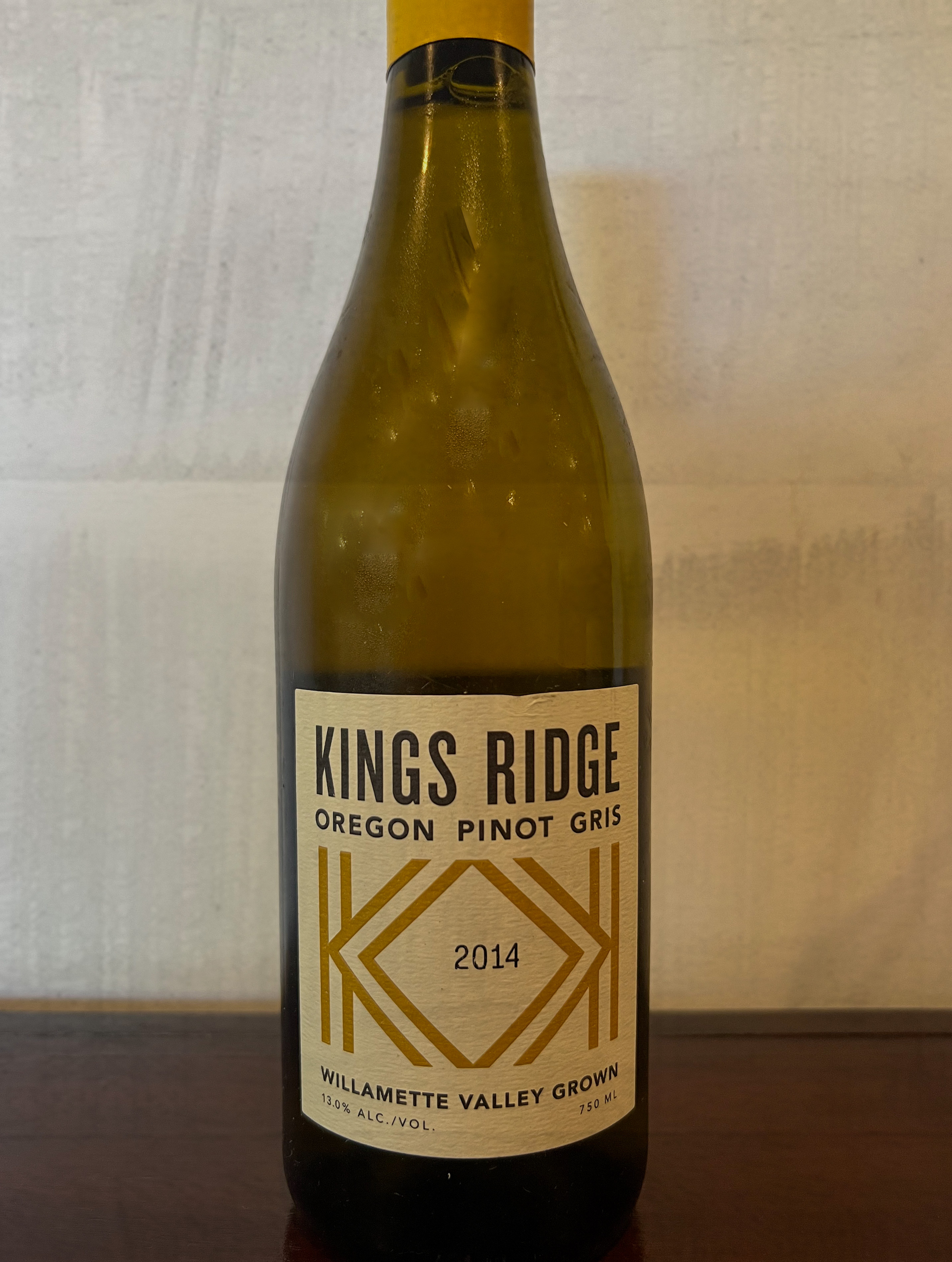 Kings Ridge Oregon Pinot Gris 2014
